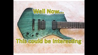 The Molly 7 Demo Seven String Electric Baritone Guitar 137