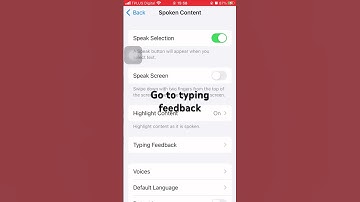Turn off text speech on IPhone
