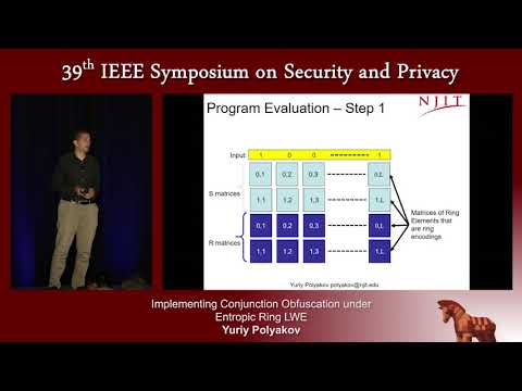 Implementing Conjunction Obfuscation under Entropic Ring LWE