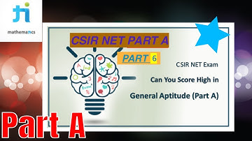 CSIR NET PART A SOLVED QUESTION WITH DETAILED CONCEPT || GATE APTITUDE /Concept of Mathematics