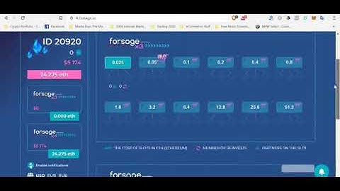 Forsage    Earning money without recruiting