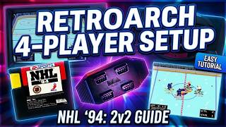 Details NHL '94 (Sega Genesis) 2-on-2 Setup Guide for RetroArch Emulator Update