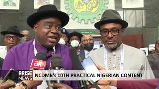 NCDMB's 10TH PRACTICAL NIGERIAN CONTENT - ARISE NEWS REPORT