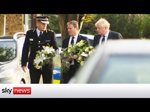 Prime Minister lays a bouquet for murdered Conservative MP