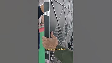 New LED display products in 2025, foldable mobile poster screen #ledscreenfactory #ledscreendisplay