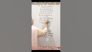 Statistics|Mean deviation about mean|Pyq for mca entrance exam 2022-2023|Important Question