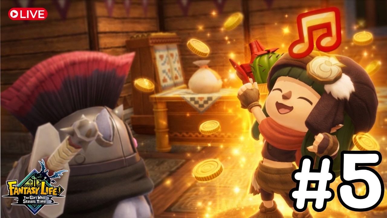 [🔴 Live ] fantasy life i | ไปกันต่อ #5