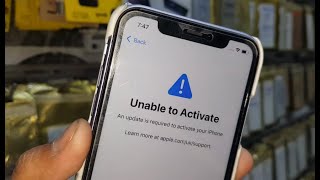 Unable to Activate An Update Is Required To Activate Your
