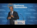 Donald Tusk odpowiada na pytanie TVP INFO