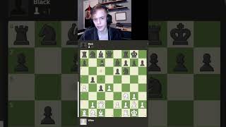 EPIC Chess Trap for The Catalan Opening!!! #chess #chesstrap #checkmate #catalan