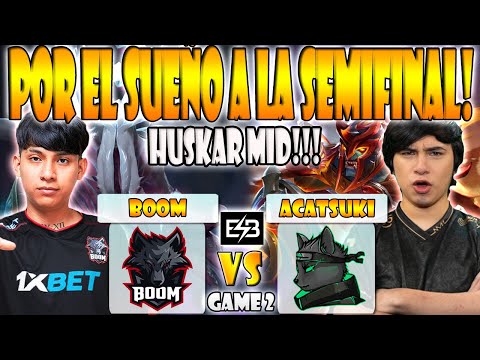 BOOM VS ACATSUKI BO3[GAME 2]PAKAZS, SLATEMS VS ROBO Z, ADRIAN-ELITE LEAGUE:SA CLOSED QUALIFIER-ESB