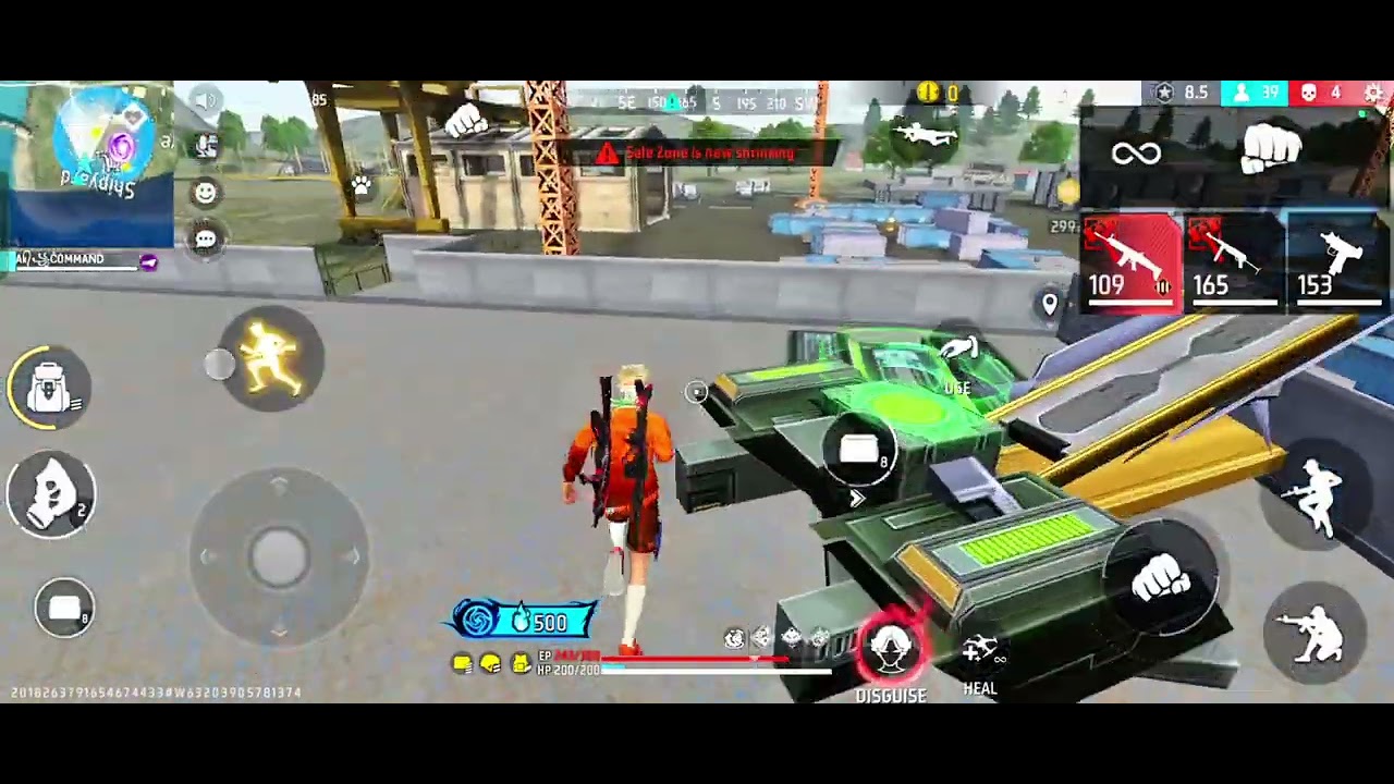 Free fire full gameplay🥀 solo vs squad 😈 Br rank mood🥶 impossible lobby😱 best gameplay🥀