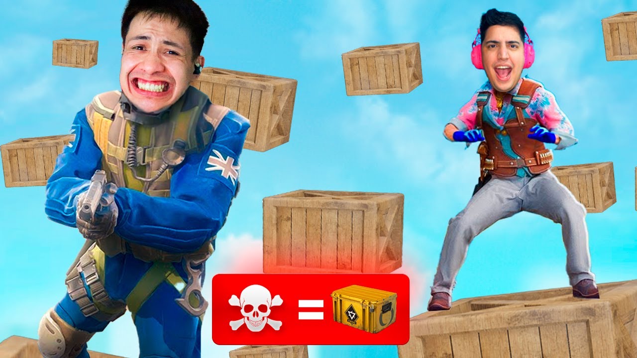 ONLY UP no CS 2... MAS QUEM CAIR TEM QUE ABRIR CAIXA! (desafio caro e difícil)