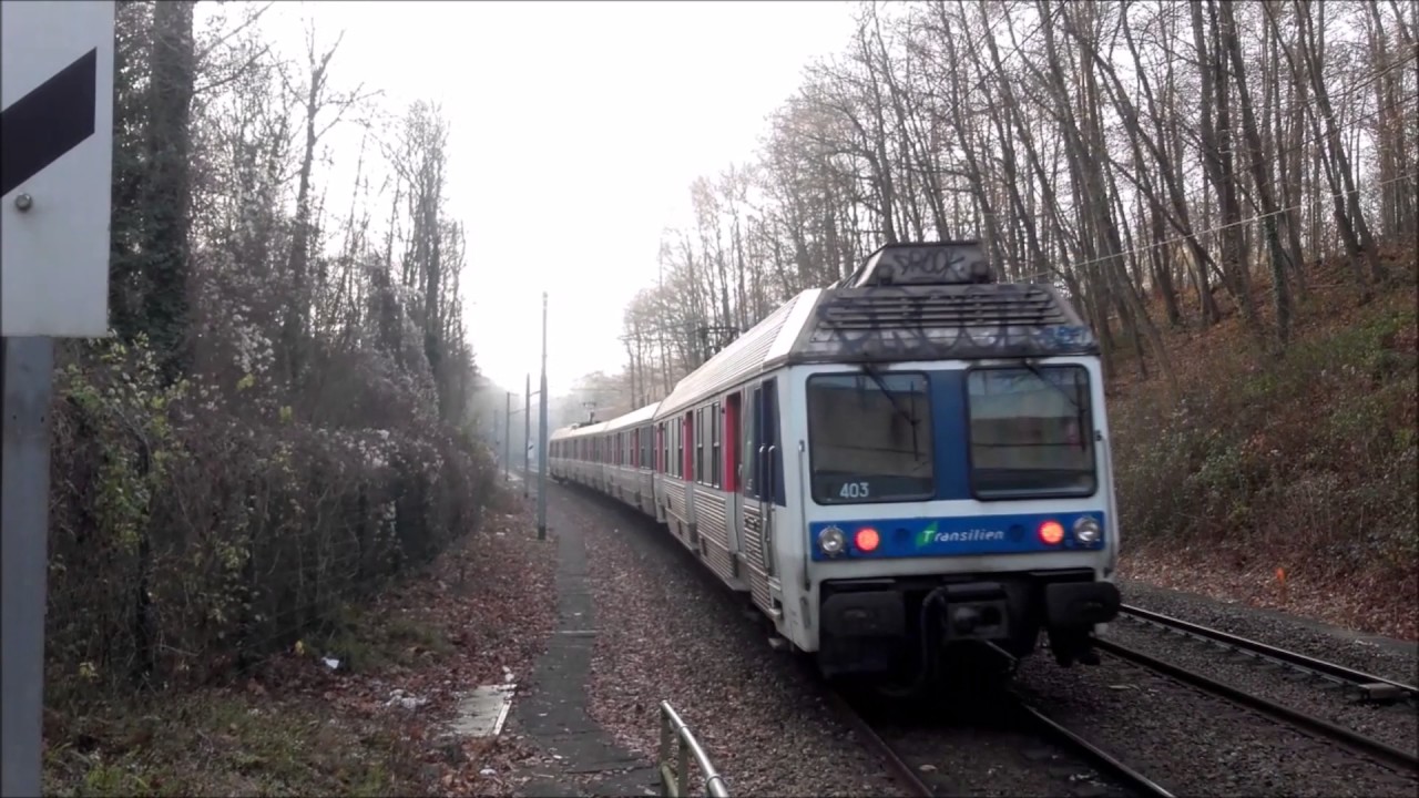 Quelques Z 6400 à Saint Nom la Bretèche Forêt de Marly et à Marly le Roi (78) (GCO & Transilien L)