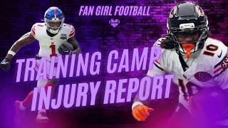 Fan Girl Football: Training Camp Injury Updates screenshot 5