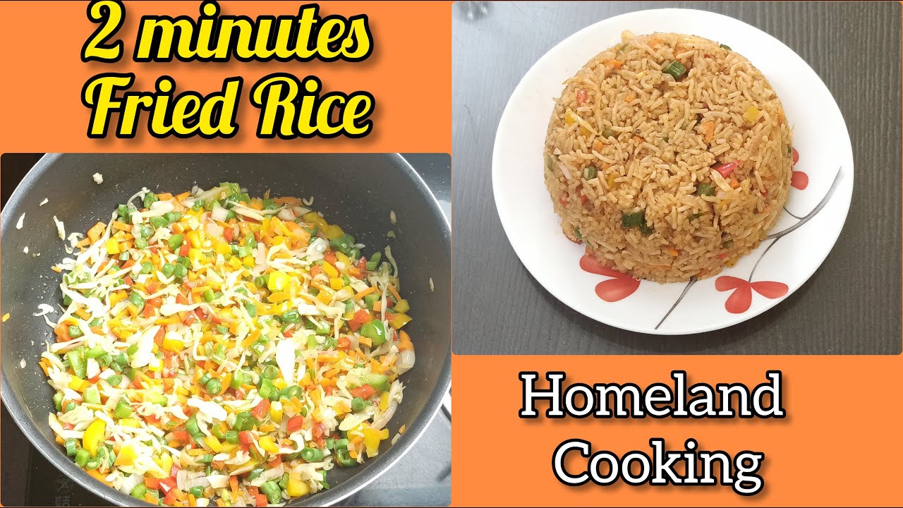 Veg Fried Rice in Tamil Vegetable Fried Rice in Tamil Veg Fried Rice Recipe in Tamil Fried