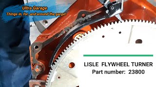 Lisle Flywheel Turner tool. Part number 23800.