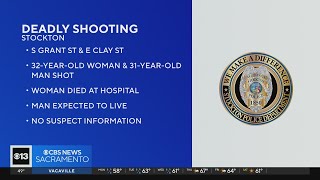 1 killed, another wounded in Stockton shooting