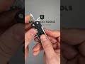 NexTool Mini Sailor Scissors Version NE20237A Black Aluminum, keychain multitool