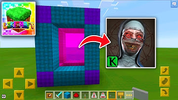 How to Make PORTAL to EVIL NUN in LOKICRAFT 2023