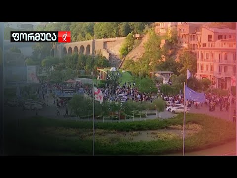 ევროკავშირის მხარდამჭერ აქციას დიპლომატიური მისიების წარმომადგენლებიც შეუერთდნენ