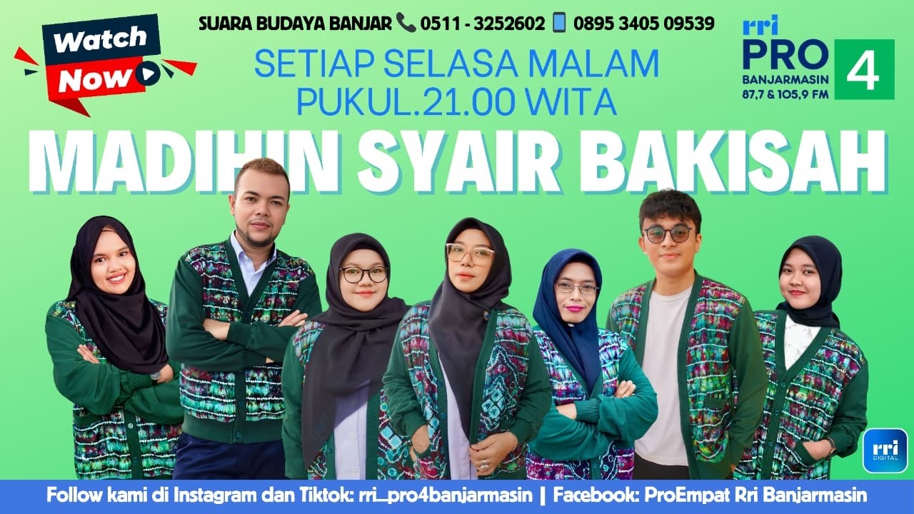 RAGAM BUDAYA - Madihin Syair Bakisah 