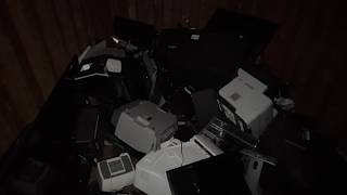 E-Waste Dumpster Diving for Profit | We Found PCs, TVs, Laptops & More