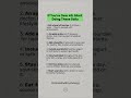 If You're Over 40, Start Doing These Daily. #psychology #psychologiefakten #psychologie