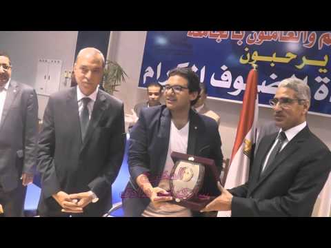 حوار مع الموسيقار امير عبدالمجيد علي هامش ملتقي الاعلام الاول بجامعة جنوب الوادي