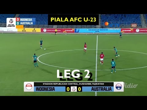🔴INDONESIA BISA MENANG 3-0 DI LEG KEDUA !! Link Live Streaming Timnas Indonesia U-23 vs Australia !!