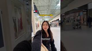 Shopping at Vaughan Mills 🛍️☀️ #vaughan #shopwithme #summershopping