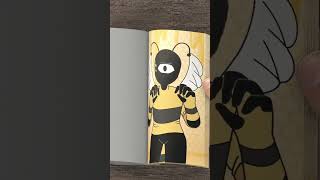 Bumblebee Animation Flipbook #bumblebee #shorts