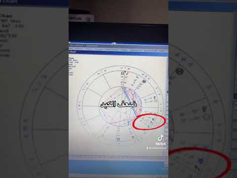 ضعف الكبد خارطة فلكية 