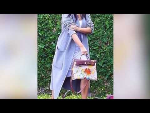 Video: Kim Kardashian Boasts Hermes Handbag Pinned By Her Daughter