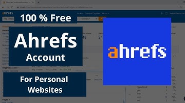Get Ahrefs 100% Free for personal websites. | Ahrefs Webmaster Tools (AWT) Free account for Lifetime