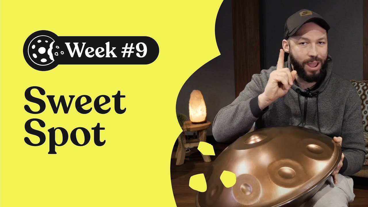 Handpan Snack 🍪 Week #9: The Sweet Spot (Handpan Tutorial)