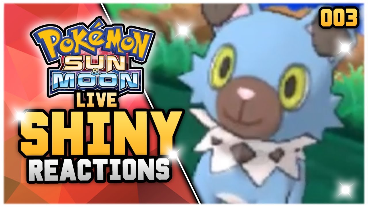 INSANE LIVE SHINY ROCKRUFF REACTION! Pokémon Sun and Moon Live Shiny Pokemon Hunting Reaction!