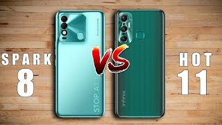 Tecno Spark 8 vs Infinix Hot 11