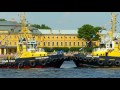 Festival de los barcos fluviales en San Petersburgo