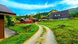 Прогулка По Штосу, Красивой Швейцарской Деревне 🇨🇭 Швейцария 4K