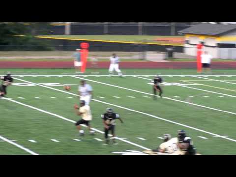 WR Matt #30 makes great catch from QB #12 James "M...