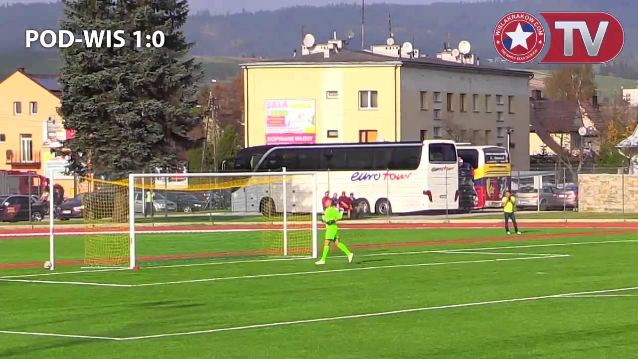 Wisla Tv Podhale Nowy Targ Wisla Krakow 2 2 Bramki Youtube