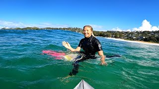 SURFING WITH ERIN BROOKS & WSL SURFERS!! (POV SURF VLOG)