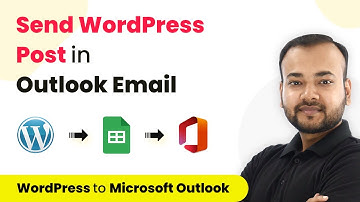How to Send New WordPress Posts in Microsoft Outlook Email - WordPress, Google Sheets & Outlook