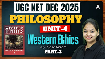 UGC NET Philosophy Unit 3 | UGC NET Philosophy Indian Ethics #3 By Tejasvi Ma