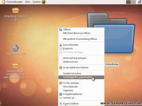Ubuntu: Desktop-Icons vergrößern - YouTube