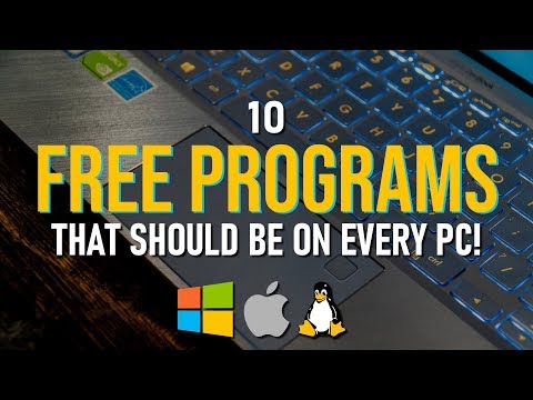 Video: How Are The Programs That Can Be Used For Free Are Indicated