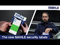 The new mahle security labels