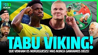 COPA DO MUNDO: DOMINGO CAI O TABU? BRASIL NUNCA VENCEU A NORUEGA EM 4 EMBATES! | Debate Placar 01/07