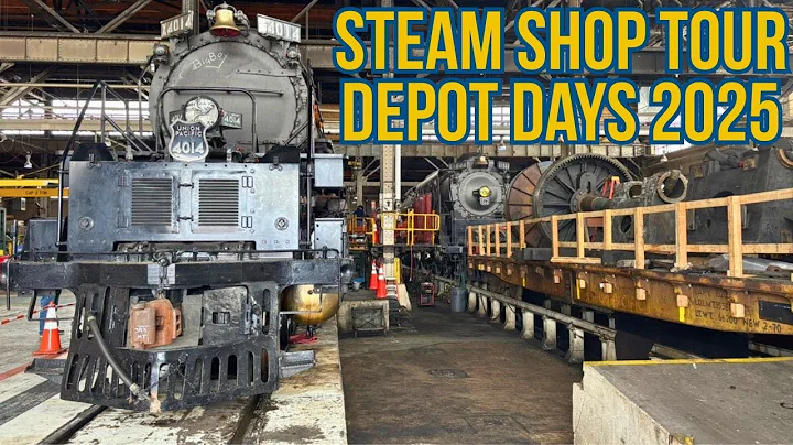 Inside the Union Pacific Steam Shop | Big Boy 4014 Up Close!